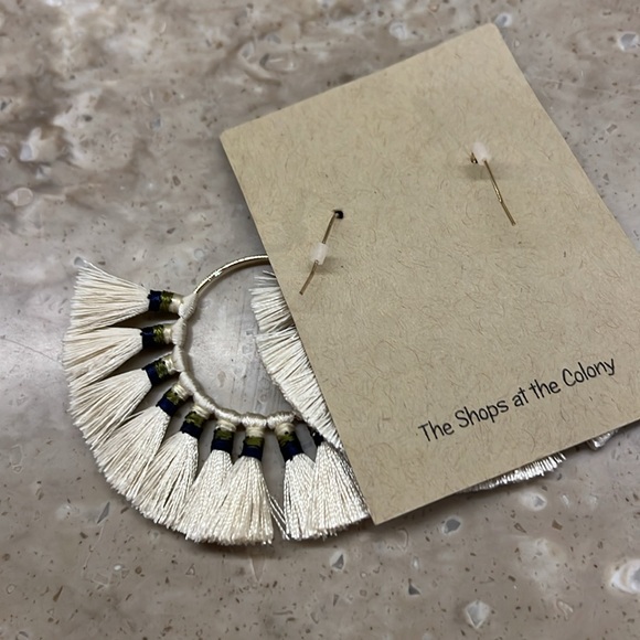 NWT Fringe Hoops - Picture 3 of 3